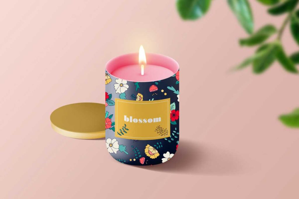 MATS Bootcamp Flower Candle | Lindsay Goldner - No Fonts Given Co