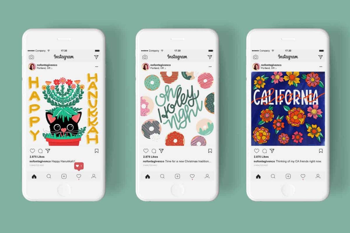 Instagram Social Posts | Lindsay Goldner - No Fonts Given Co
