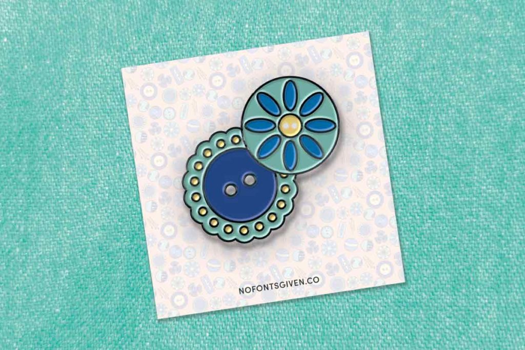 MATS Bootcamp Sewing Pin | Lindsay Goldner - No Fonts Given Co