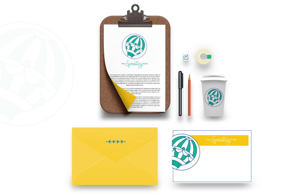 The Sprouting Image Branding and Web Design | Lindsay Goldner - No Fonts Given Co